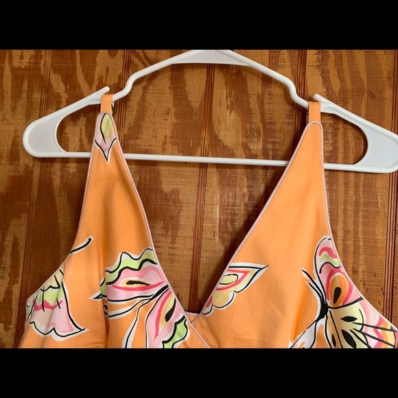 Becky & Max Bright Butterfly Spaghetti Strap Dress - Picture 6 of 11